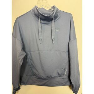 Zero Restriction Evie Mock Pullover Grey Small NWT